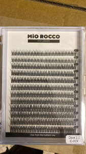 MiO ROCCO Ресницы накладные пучки Ласточка 2.0, изгиб - C, Микс длин 10-14