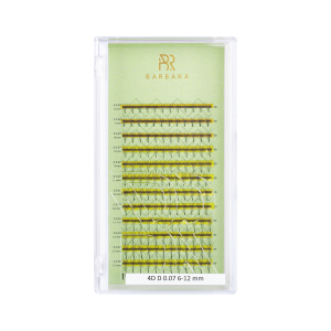Barbara Ресницы Perfect solution готовые пучки 4D 12 линий (C 0.07 6-12mm)