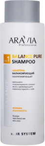 Aravia professional Шампунь балансирующий себорегулирующий Balance Pure Shampoo, 420мл