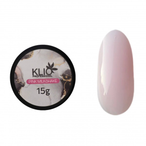 KLIO Гель моделирующий Iron Pink Milkshake, 15г