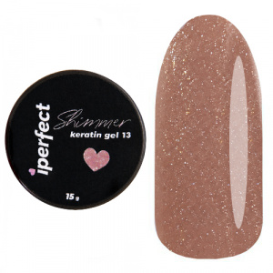 IPERFECT Гель Shimmer keratin gel 13, 15гр