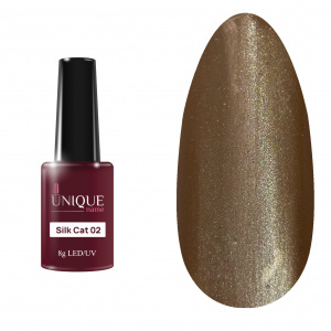 Unique Гель-лак Silk cat 02, 8 ml