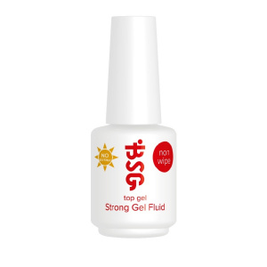 BSG Strong Gel NON WIPE NO UV - топ БЕЗ ЛИПКОГО СЛОЯ и БЕЗ УФ-фильтра (20мл)
