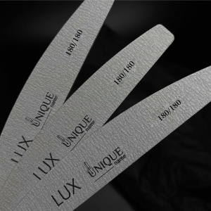 UNIQUE Пилка лодочка LUX 180/180 (178*28*4mm)