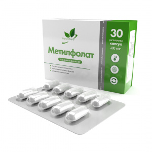 NaturalSupp БАД к пище "Метилфолат" 30 капс.