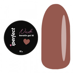 IPERFECT Гель Nude keratin gel 16, 15гр