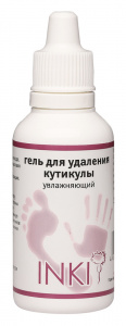 Гель для удаления кутикулы увлажняющий, 30 мл, INKI