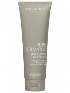 VS Pure Dermatol Гель для глубокого очищения пор с АНА и ВНА кислотами, 120 мл