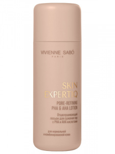 VS Skin Expertiq Отшелушивающий лосьон для сужения пор с РНА и АНА кислотами, 150 мл