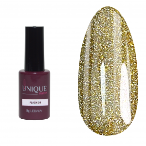 Unique Гель-лак Flash 04, 8 ml