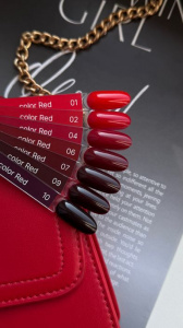 Iperfect гель лак Red color 02, 10г