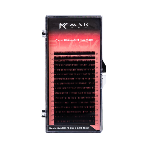 Ресницы черные Makart Black to Black МИКС (16 линий) (С 0.10 5-11mm)
