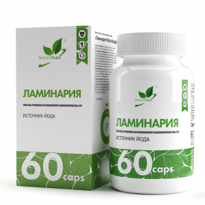 NaturalSupp БАД к пище "Ламинария" 60 капс.