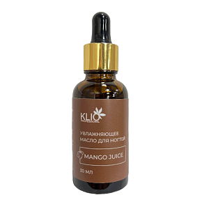 KLIO Увл. масло для ногтей Mango Juice, 30ml