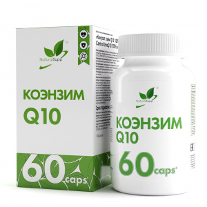 NaturalSupp БАД к пище КОЭНЗИМ "Контрол тайм Q10 100%" 60 капс.