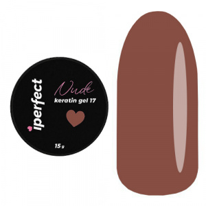 IPERFECT Гель Nude keratin gel 17, 15гр