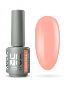 UNO Гель-лак однофазный PEDICURE LINE 117 розовый, 8г