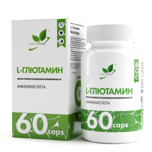 NaturalSupp БАД к пище "L-Глютамин капс 500 мг" 60 капс 