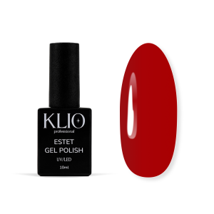 KLIO Гель-лак № 7 RED ESTET COLLECTION, 10мл