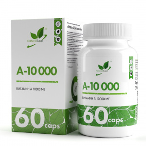 NaturalSupp БАД к пище "Витамин А" 60 капс.