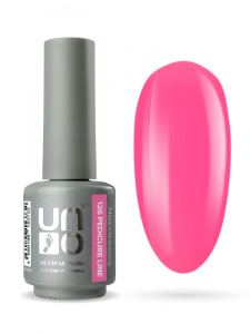 UNO Гель-лак однофазный PEDICURE LINE 126 ярко-розовый 8г