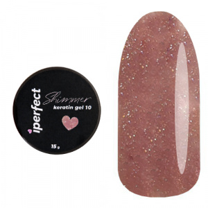 IPERFECT Гель Shimmer keratin gel 10, 15гр