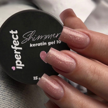 IPERFECT Гель Shimmer keratin gel 10, 15гр