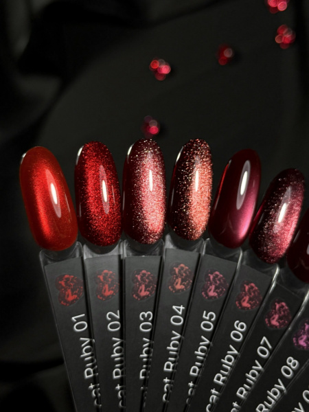 Iperfect гель лак Ruby cat 01, 10г