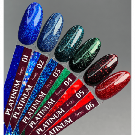 Unique Гель-лак Platinum 01 (8ml)
