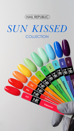 NR-111 Sun kissed гель-лак, Салатовый (10 мл)