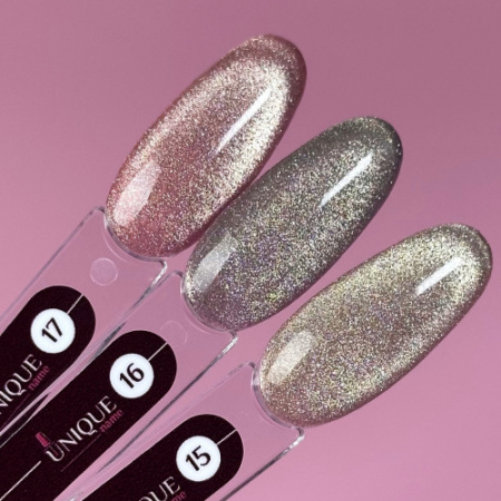 Unique Гель-лак Cat eye 15, 8 ml