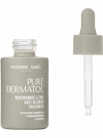 VS Pure Dermatol Анти-акне сыворотка с ниацинамидом и цинком, 30 мл