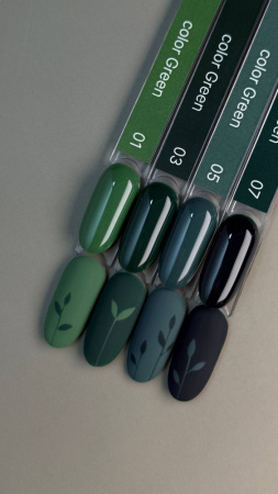Iperfect гель лак Green color 03, 10г
