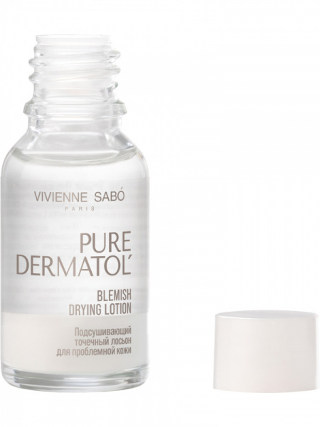 VS Pure Dermatol Подсушивающий точечный лосьон для проблемной кожи, 15 мл