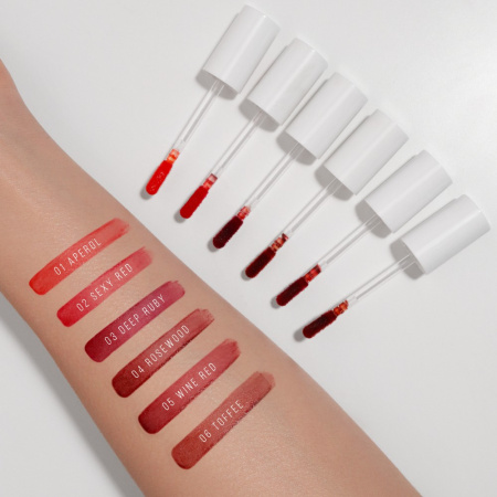 LUXVISAGE Тинт для губ LIP TINT AQUA GEL 06, ириска