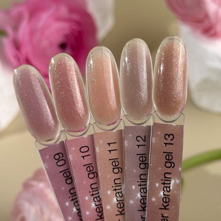IPERFECT Гель Shimmer keratin gel 11, 15гр