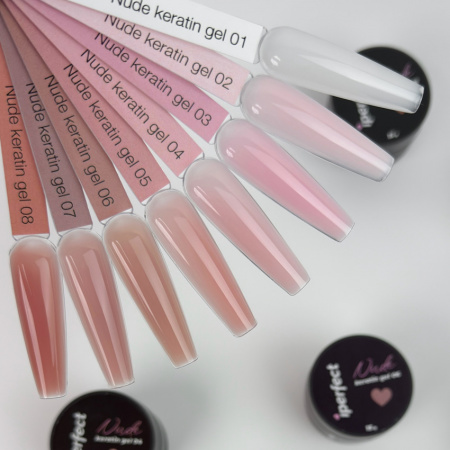 IPERFECT Гель Nude keratin gel 01, 15гр