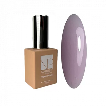 NARTIST База камуфляж french base Lavender, 15мл