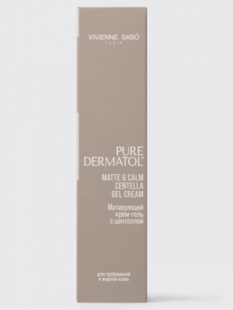 VS Pure Dermatol Матирующий крем-гель с центеллой, 50 мл